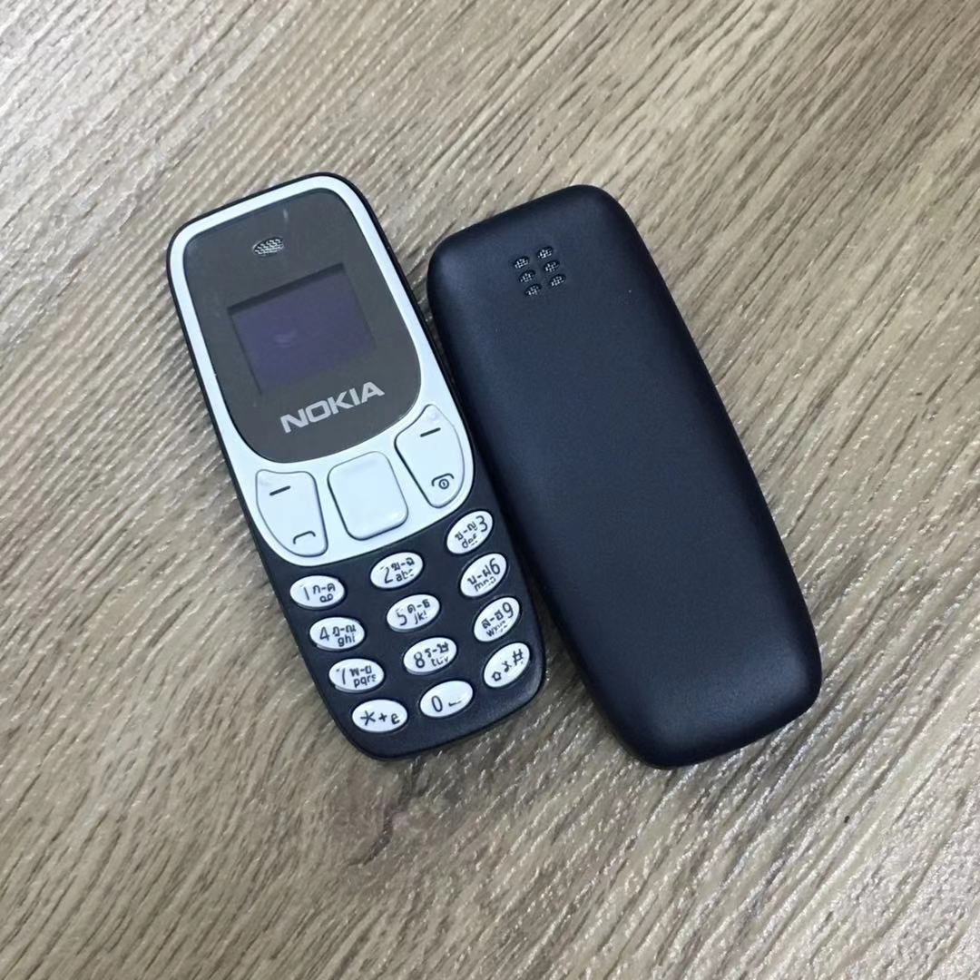 (BLACK)NOKIA 3310 BM10 2.79 Inch Super mini Body Wireless Bluetooth Dialer Phone